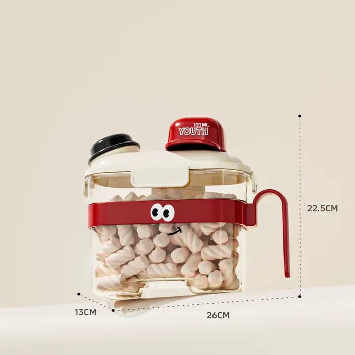 Seau de stockage pour aliments pour chats, réservoir scellé pour aliments pour chiens, conteneur de 