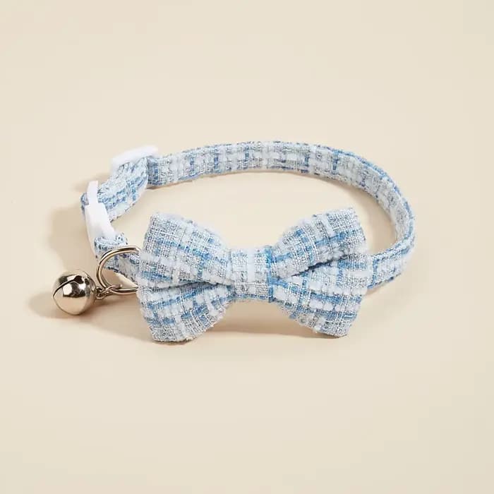 Colliers pour chats Sucado à dégagement rapide avec joli nœud et clochette, collier pour chaton à ca