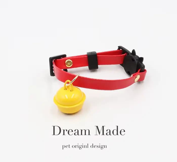 Colliers pour chat avec clip de sécurité pour une libération facile et un collier pour animaux de co
