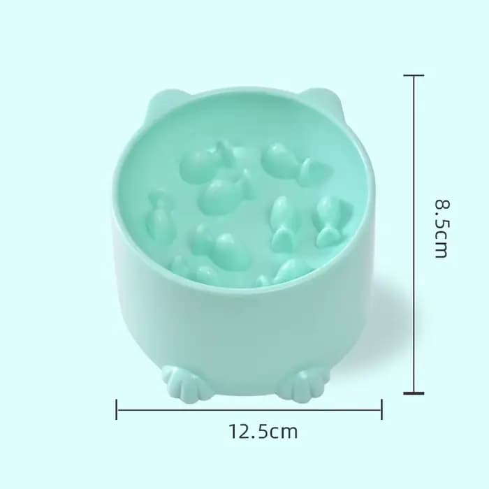 Bol à alimentation lente pour chat, petit bol anti-étouffement pour chat et chien, conception de pro