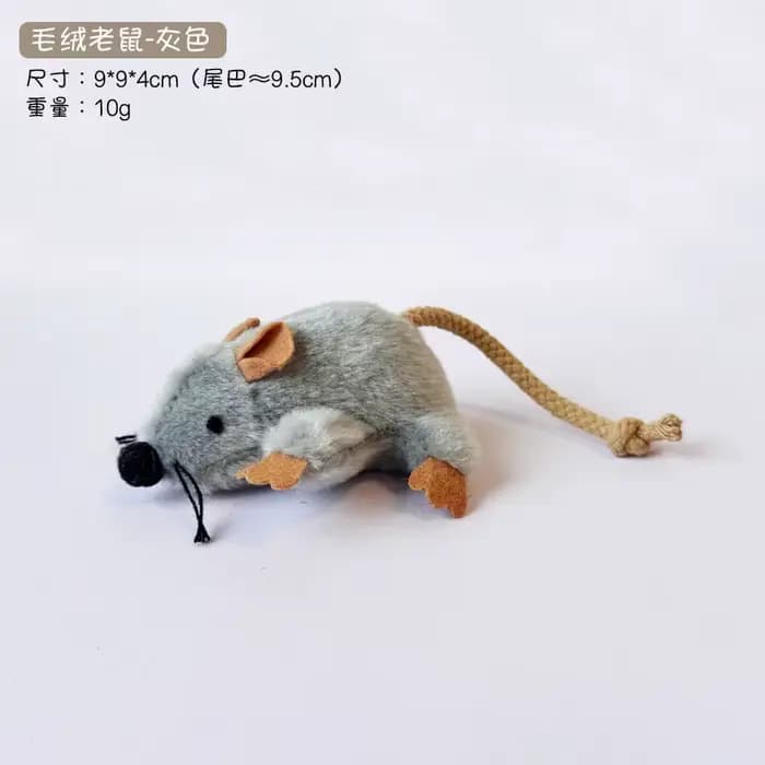 Jouets pour chats, souris en peluche mignonnes, jouets interactifs pour chats, accessoires pour chat
