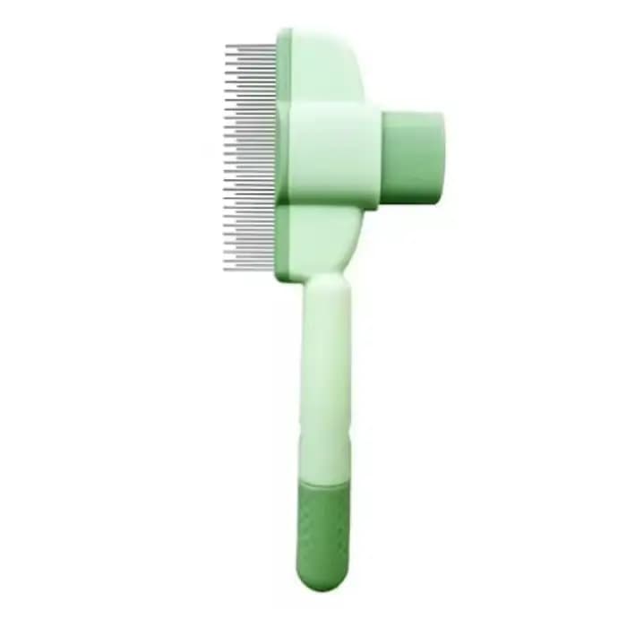 Peigne à double usage pour chats, brosse épilatoire à dents flottantes avec conception d'aiguille po
