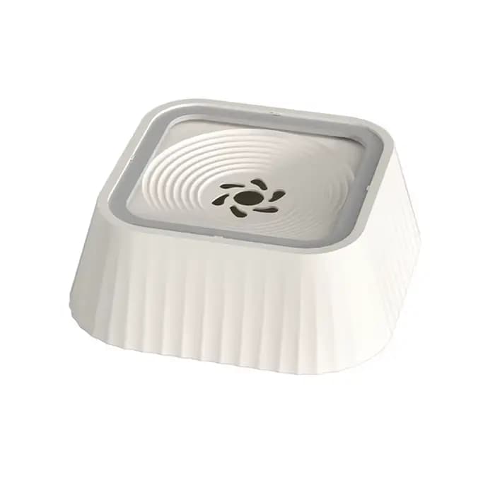 1 bol à eau anti-déversement pour animaux de compagnie - Conçu pour les chats et les chiens avec bas