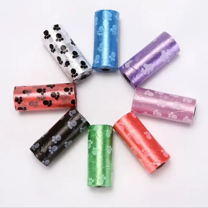 10 rouleaux 150 pièces sac de merde de chien approvisionnement pour animaux de compagnie sac à litiè