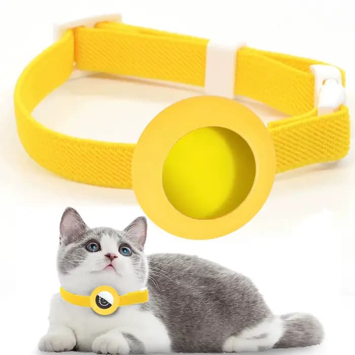 Collier de chat Airtag pour Apple Tag, étui de protection Anti-perte pour traceur GPS, léger, extens