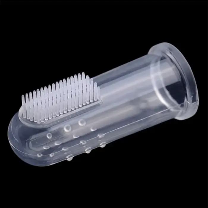 Brosse à dents super douce pour animaux de compagnie, brosse pour chien en peluche, outil pour la ma