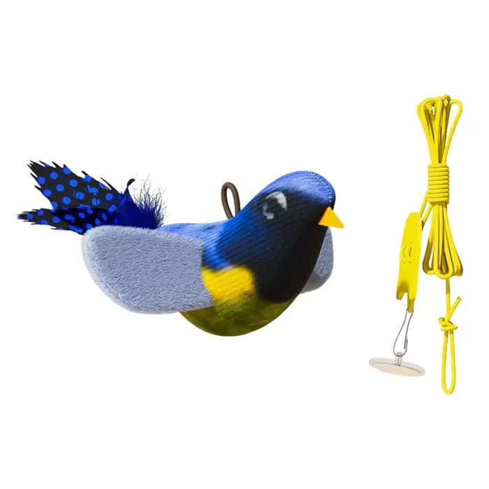 iLMH 1/2 PCS Jouet interactif pour chat, balle roulante automatique, fausse queue, rechargeable, jou
