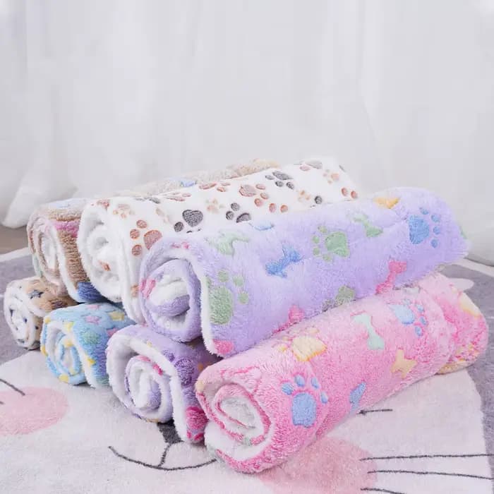 Lit pour chiens, couverture épaisse en flanelle, coussin lavable, accessoires de lit pour chiots, gr
