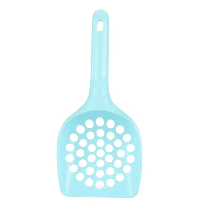 Pelle à litière pour chat, outil de nettoyage épais et durable, maille en plastique, passoire à trou