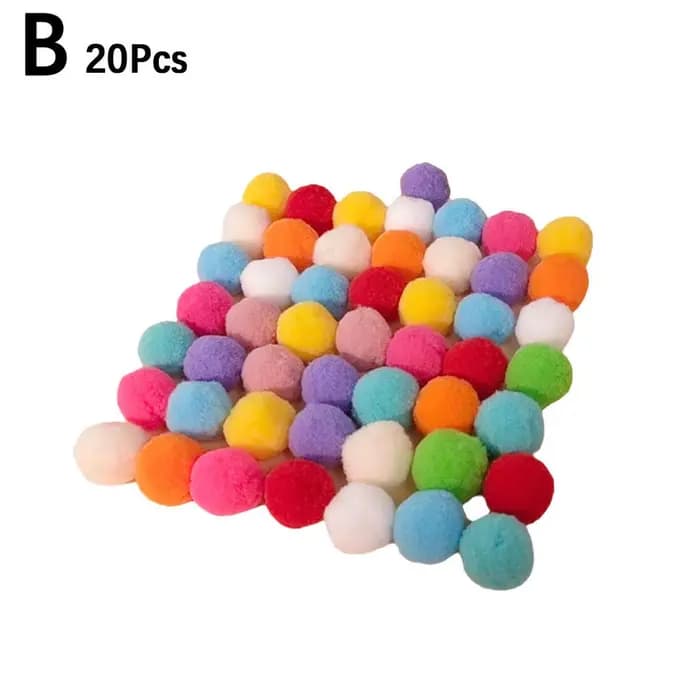 Jouets interactifs pour chat, jouet d'entraînement au lancement avec 20 balles pour chaton, Mini pis