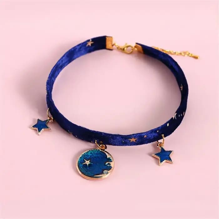 Collier de chat élastique simple et délicat, fleur colorée anti-perte, collier de chat imprimé, four