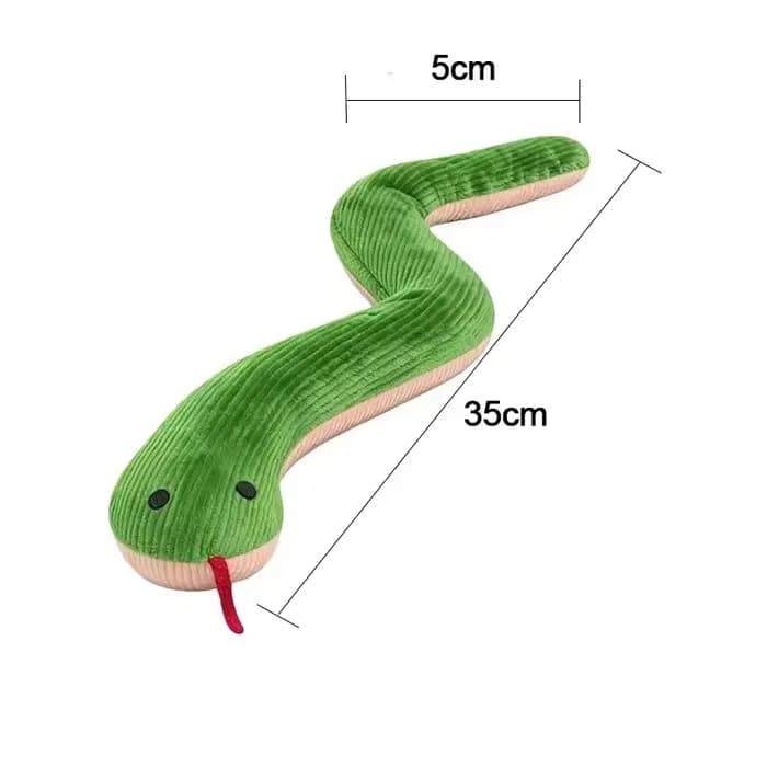 Jouet interactif serpent sonore pour chats et chiens – Jouet à frapper pour chatons de 16,5'' de lon