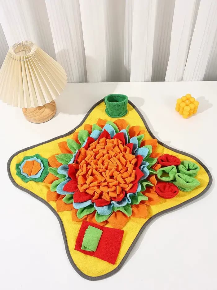 Tapis de reniflage pour animaux de compagnie pour chiens, Puzzle d'alimentation interactif pour le c