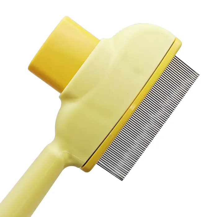 Brosse autonettoyante pour animaux de compagnie, peigne pour chiens et chats, accessoire de toiletta