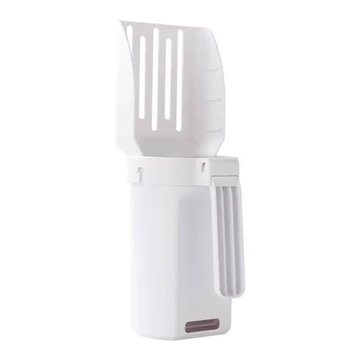 Pelle à litière pour chat intégrée, type intégré détachable, pelle d'élimination des caca de chat, o