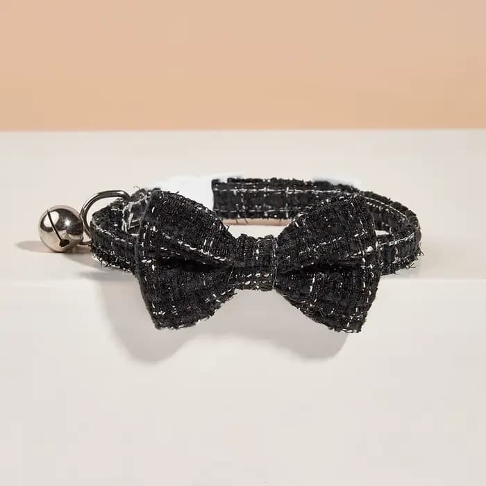 Collier à nœud réglable pour chat, collier à nœud pour animal de compagnie, structure de sécurité, d