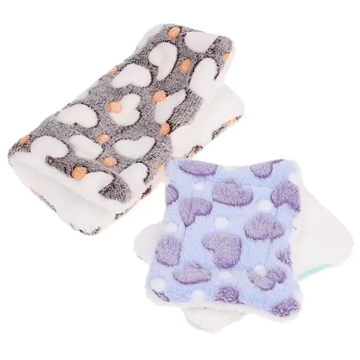 Tapis/Nid 15*20CM pour Petits Animaux : Cochon d'Inde, Hamster, Écureuil, Hérisson, Lapin, Chinchill