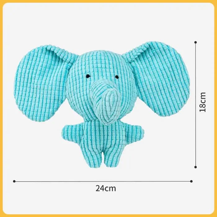 Jouets pour chats et chiens agressifs, jouet à mâcher qui couine, poupée en peluche interactive pour