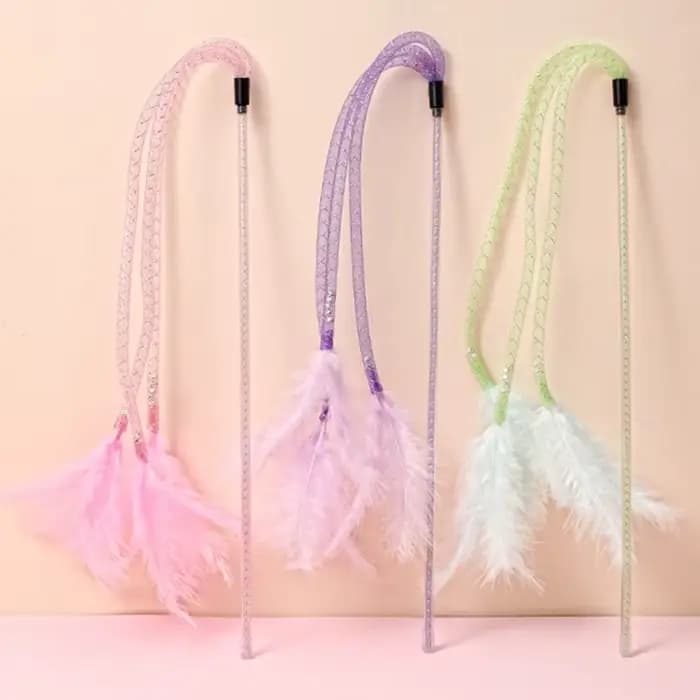 Self Hi Feather Jouets pour chats, anciers de jeu, degré de morsure, jouets interactifs amusants pou
