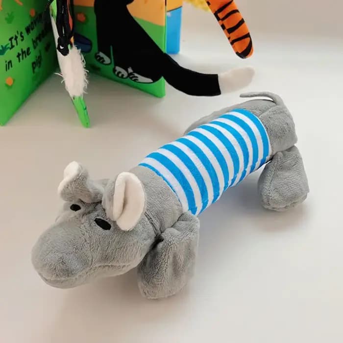 Jouets pour animaux de compagnie grinçants pour chiens de petite et moyenne taille, jouets à mâcher 
