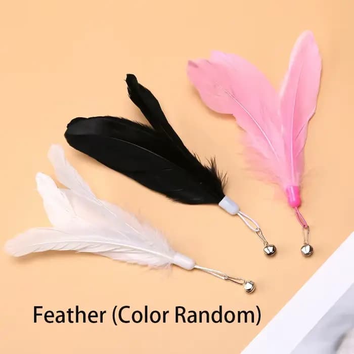 Jouet interactif pour chat, bâton mains libres pour chaton, baguette Teaser, jouet à ventouse, oisea