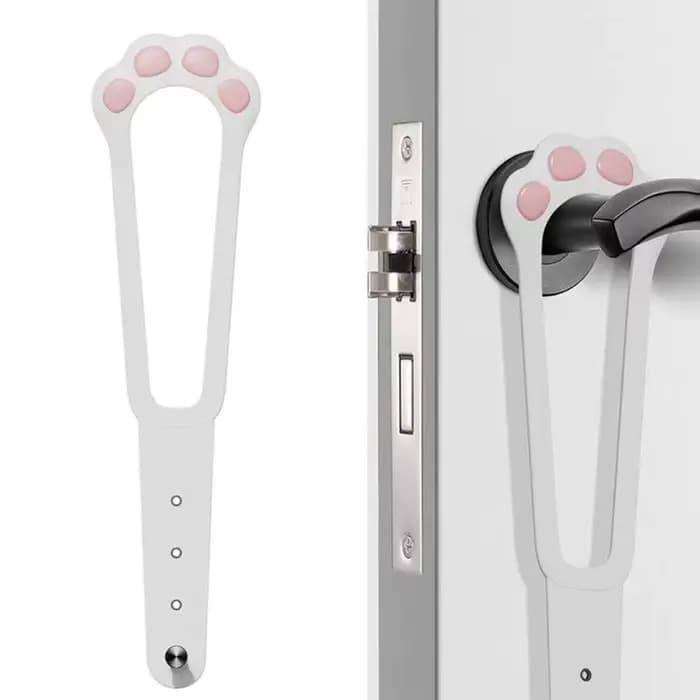 Support de porte pour chat, loquet réglable, butée de porte pour chien, verrou de porte élastique, s