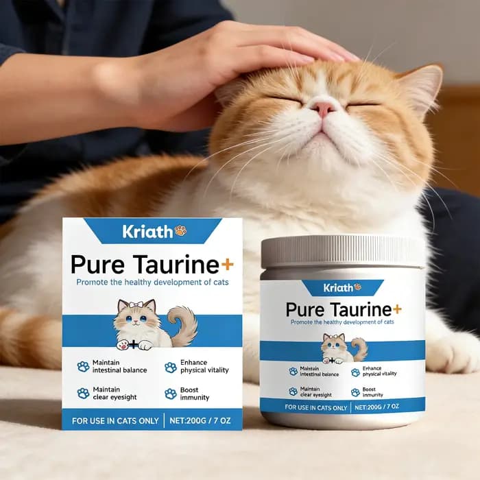 Poudre de santé pour chat tout-en-un, taurine et supplément multivitaminé pour la santé cardiaque, l