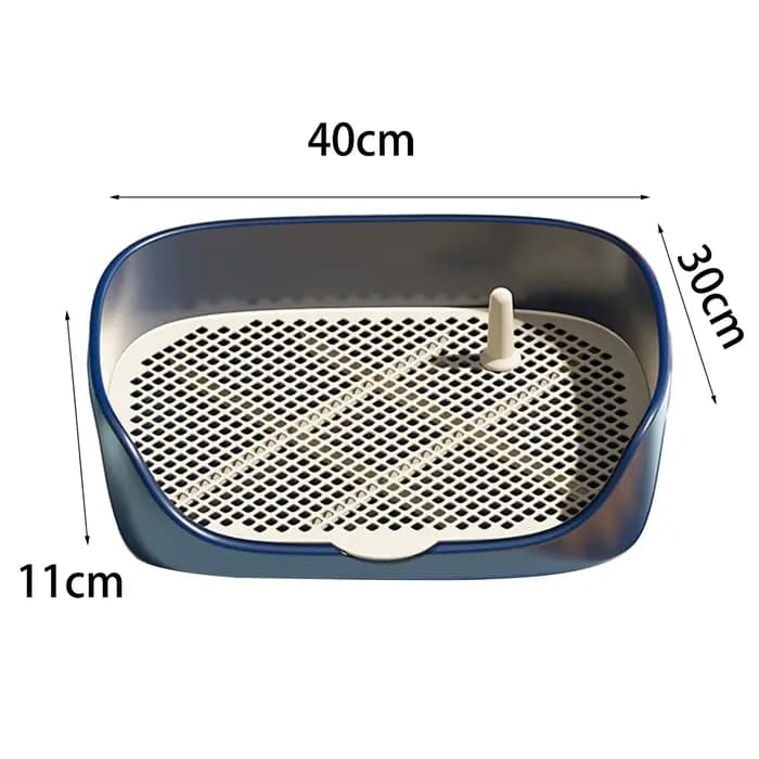 Toilettes portables pour animaux de compagnie, pour chat, intérieur et extérieur, avec Protection mu