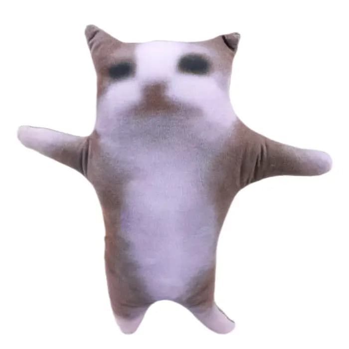 Peluche chat mignon et joyeux, jouet interactif, poupée chat en peluche, personnage de film, peluche