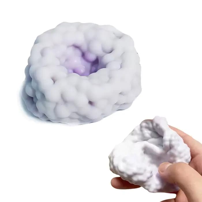 Jouet anti-stress à presser, balle anti-stress, jouets sensoriels de décompression pour adultes et e