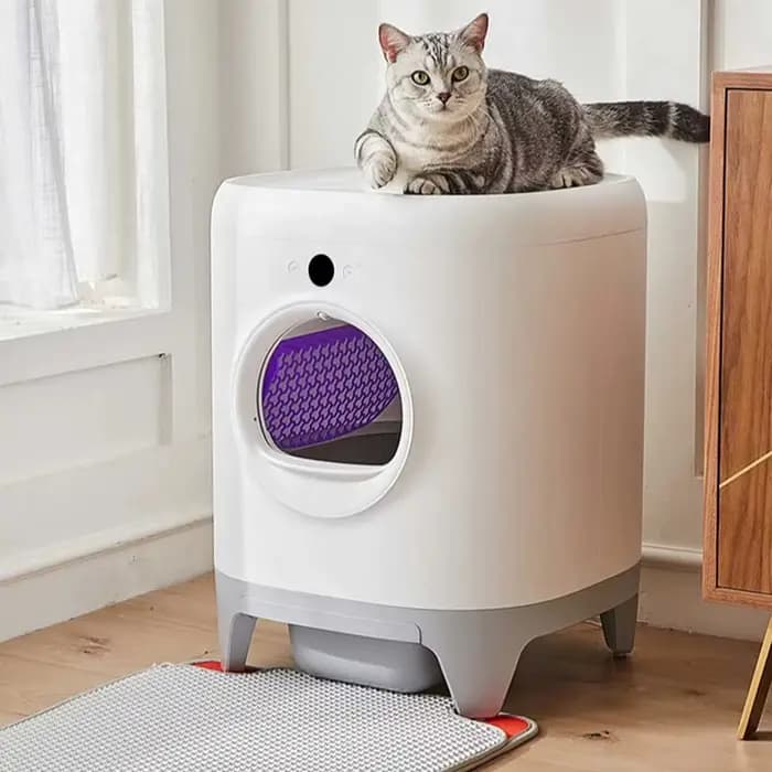 Petkit – bac à litière automatique pour toilettes pour chat