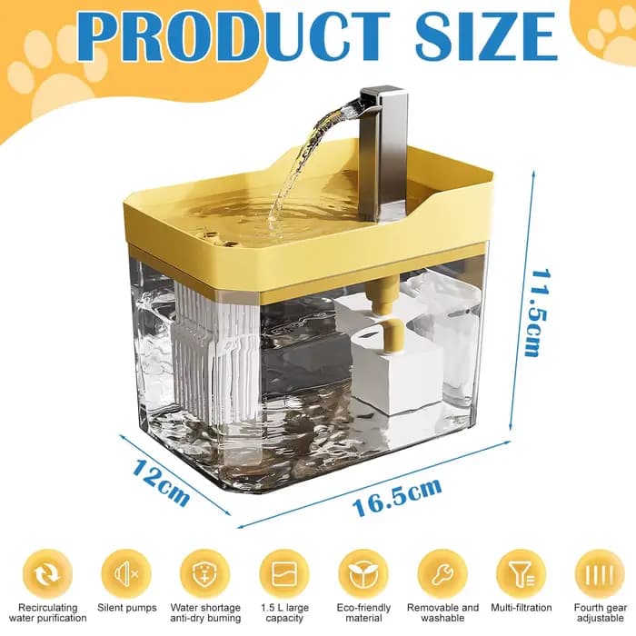 Fontaine à eau pour chat