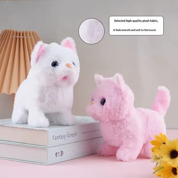 Jouet électrique en peluche pour chat