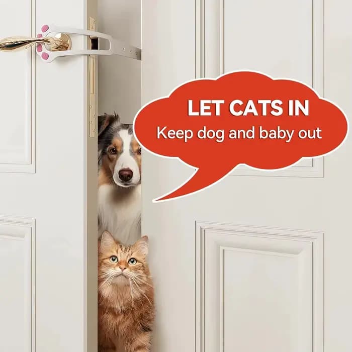 Support de porte pour chat
