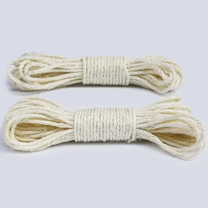 Corde en sisal naturel pour arbre à chat