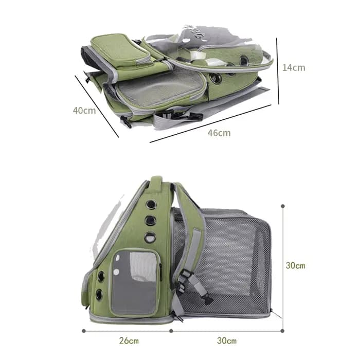 Sac de Transport extensible de grande capacité pour animaux de compagnie