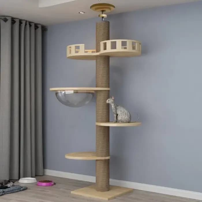 Plancher d'arbre pour chats