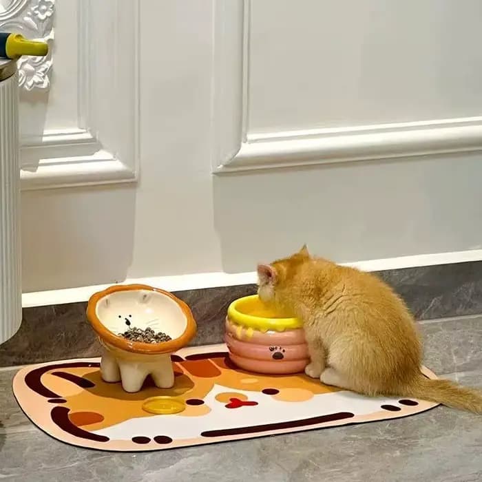 Bol pour chat en céramique