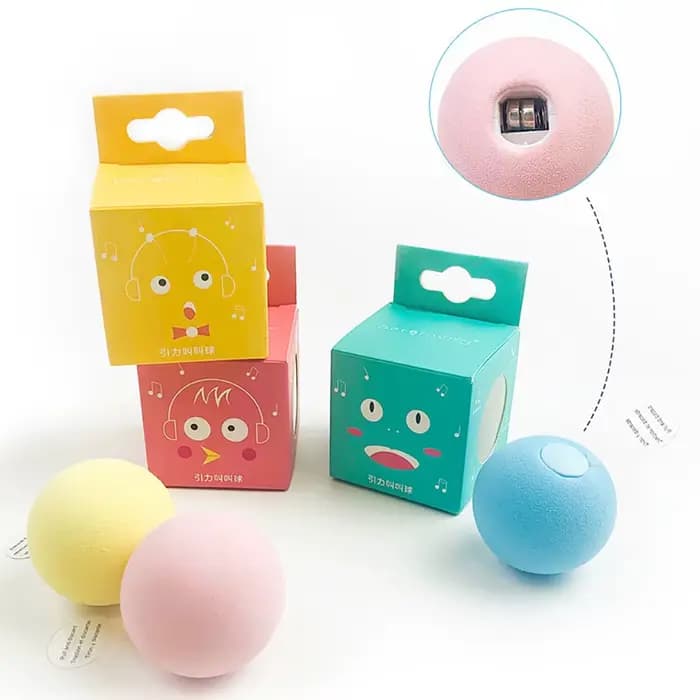 Balle de jeu d'intérieur pour chats et chiens