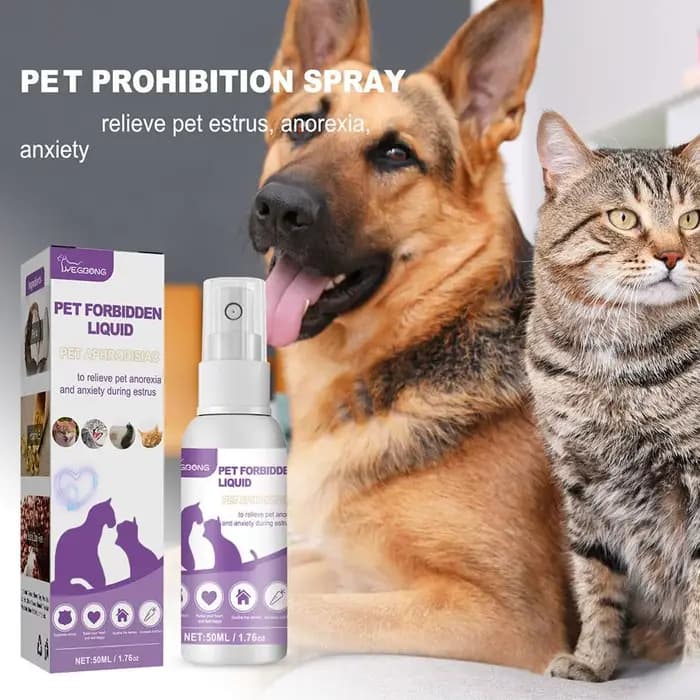 Spray apaisant pour animaux de compagnie