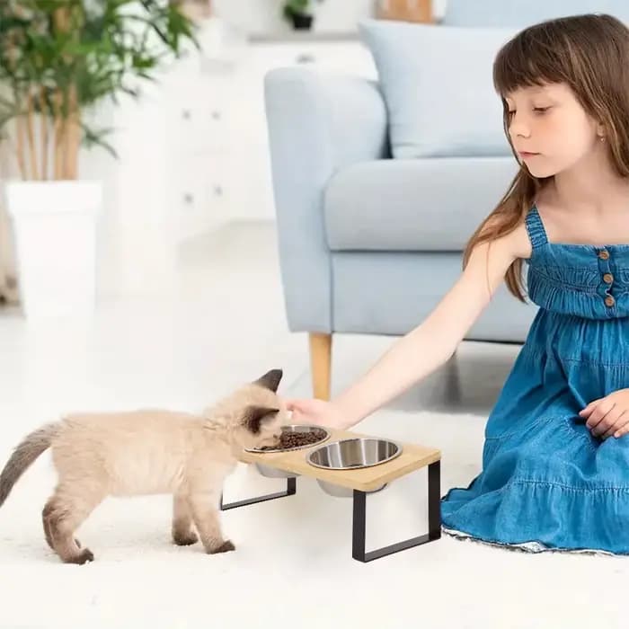 Bols surélevés pour chat 15 °