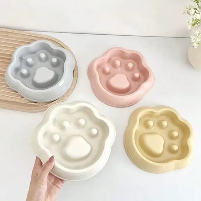 Gamelle anti-étouffement pour animaux de compagnie – Bol d'alimentation lente pour chiens et chats – Assiette