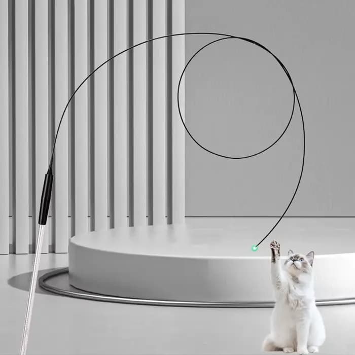 Baguette interactive LED pour chat