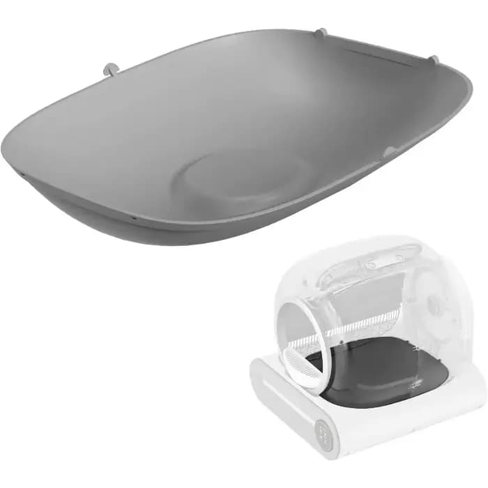 TONEPIE Accessoires pour litière automatique pour chat, Porte de bac, Pièces de rechange pour toilette pour chat, Pièce de rechange pour litière fermée pour chat, Nouveau