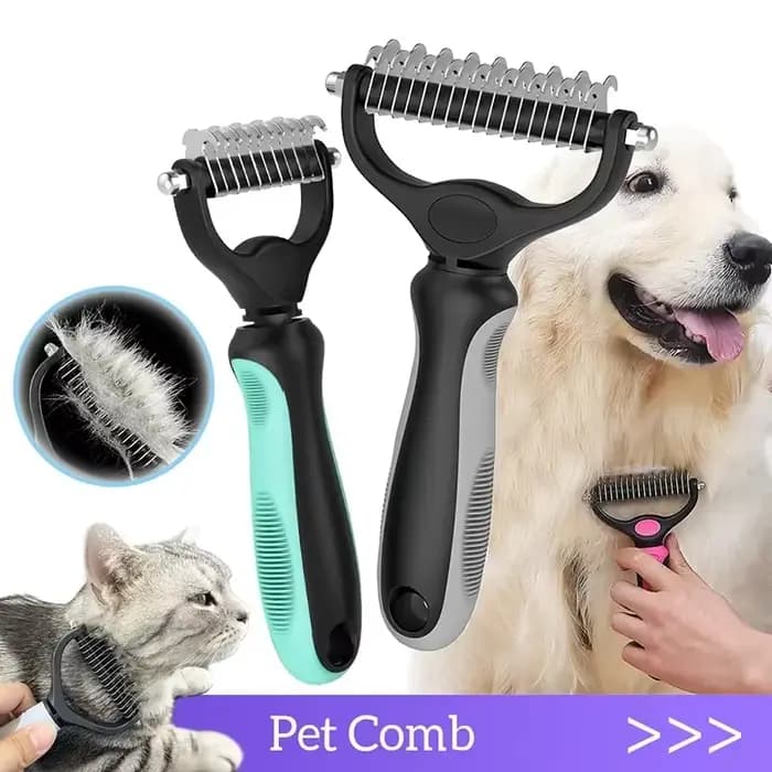 Peigne d'épilation pour chat