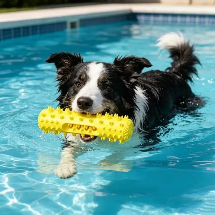 Brosse à dents 3-en-1 pour chien