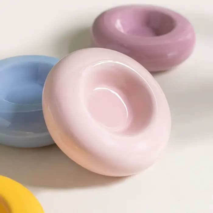 Bol en céramique pour nourriture et eau pour chat