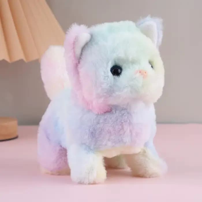 Jouet électrique en peluche pour chat