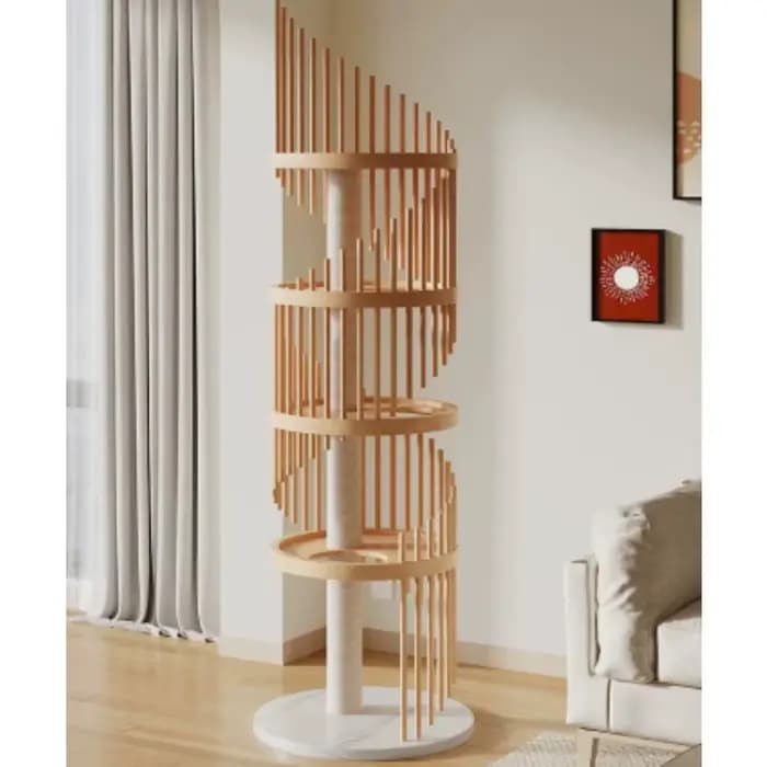 Condo pour chat multi-niveaux de luxe