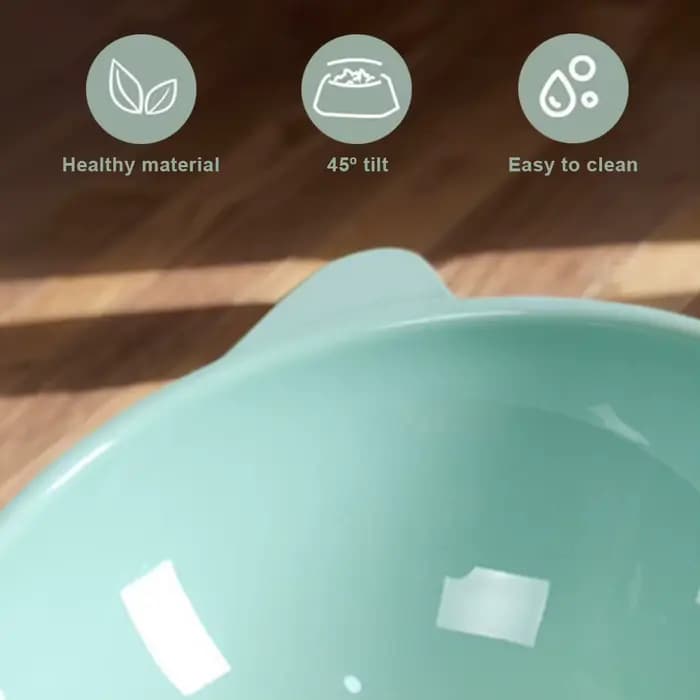 Bol incliné pour chat, bol surélevé ergonomique pour chat